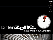 Tablet Screenshot of brillenzone.at